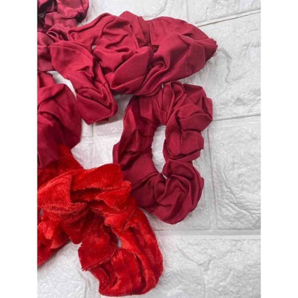 12pcs Hair Scrunchies Velvet Elastics Bobbles Ponytail Holder Hair Bands Scrunch